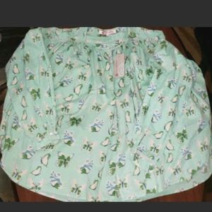 NWT Ro's Garden Byron Top Nancy SZ LG Green